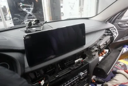 BMW X6 12.3인치 모니터 교체 시공 안드로이드올인원 내비게이션 시공 by예약제1인시공캡틴홍