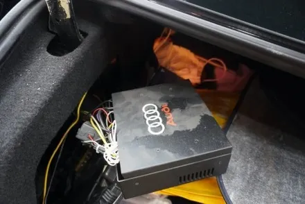 아우디 A4 3GMMI 해외 직구 12.5인치 모니터 안드로이드 올인원 트렁크 손잡이 일체형 후방카메라 교체 설치