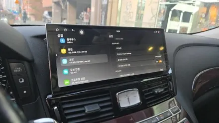 인피니티 Q70 M37 12.3인치 모니터 설치 카인원프로맥스 전문 대리점 캡틴홍
