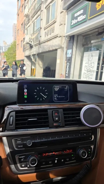 BMW 3GT 순정 모니터 이용 NBT 전용 카플레이 안드로이드오토