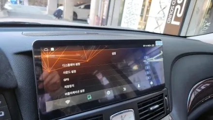 인피니티 M37 Q70 해외 직구 12.5인치 안드로이드 내비게이션 모니터 교체 설치