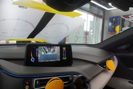 BMW I8 순정 모니터 이용 노터치 카플레이 안드로이드오토 유선 권장 무선 사용 가능 제품 설치 우리 동네는 고수가 작업한다