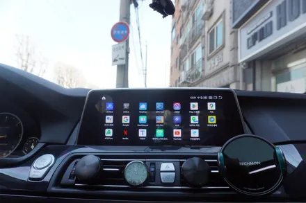 [예약제1인시공 캡틴홍] BMW F10 5시리즈 NBT 오디오 옵션 신형 스타일 10.25인치 안드로이드모니터 내비게이션 잡소리 방지 시공