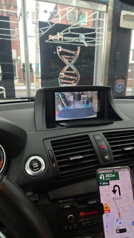 BMW 120D 모니터 설치 12.3인치 카인원프로맥스 후방카메라