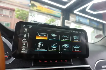 아우디 A6 C6 2GMMI 12.3인치 모니터 교체 내비게이션 후방카메라 연동 시공