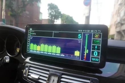 벤츠 CLS 전기형 해외직구 12.3인치 모니터 교체후 순정 후방카메라 주차라인 PAS 연동 연결 작업 까지 진행 됩니다