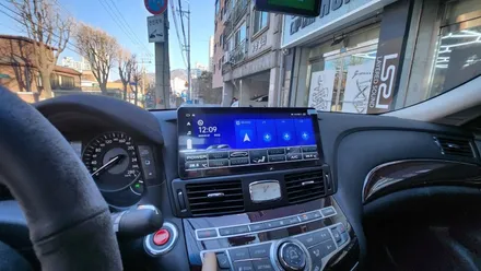 인피니티 M37 Q70 해외 직구 12.5인치 안드로이드 내비게이션 모니터 교체 설치