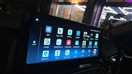 BMW 5시리즈 배터리 방전 점프 시동 모니터 고장 안드로이드 올인원 재작업