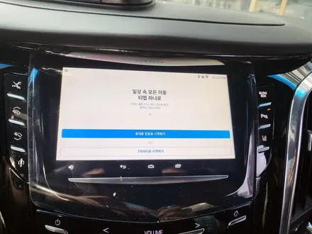 [한결같은시공노력파 캡틴홍] 2016 캐딜락 에스컬레이드 순정 모니터 터치 오류 고장 오작동 수리후 안드로이드내비게이션 카블릿 M2C200A 매립 순정 천장모니터 영상 연동