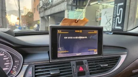 아우디 A7 알리익스프레스 구입 카플레이 안드로이드오토 직접 자가 설치 작업 중 오작동 문제 캡틴홍 SOS 재작업 도전