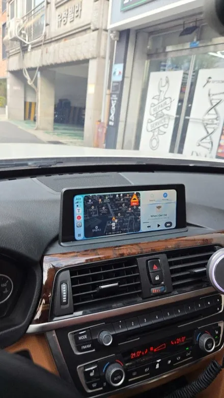 BMW 3GT 순정 모니터 이용 NBT 전용 카플레이 안드로이드오토