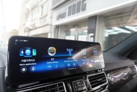 벤츠 GLE 63 AMG 15인치 해외 직구 모니터 자가 설치 실패 우리 동네 작업 고수 캡틴홍 재작업 도전