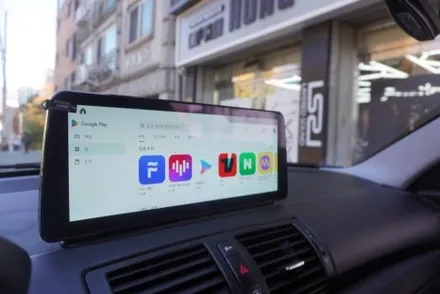 BMW 해외 직구 모니터 설치 고수 캡틴홍 120D 12.5인치 해외 직구 안드로이드 올인원 교체 후방카메라 연결 설치