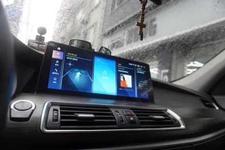 BMW 5 GT  해외 직구 모니터 교체 설치 우리 동네는 고수가 작업한다