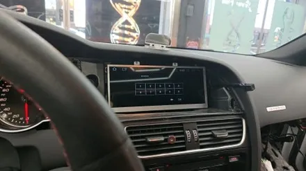 우리 동네는 고수가 작업한다 1인 시공 캡틴홍 아우디 RS5 8.8인치 모니터 교체 무선 카플레이 안드로이드오토 사용 가능 올인원 설치