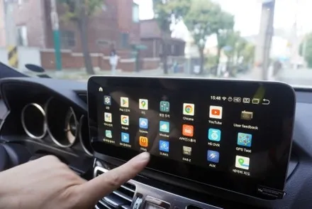 2016 W212 E클래스 후기형 AUX코딩 안되는 기본 오디오 NTG5.1 로우 싱크 밀림 음성지연 없는 솔루션 앰프 설치