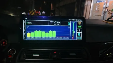 BMW 5시리즈 배터리 방전 점프 시동 모니터 고장 안드로이드 올인원 재작업
