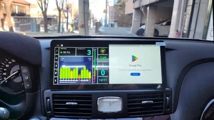 인피니티 M37 Q70 해외 직구 12.5인치 안드로이드 내비게이션 모니터 교체 설치