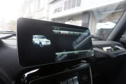 벤츠 G 바겐 G63AMG 모니터 교체도 국내 재고 AS 되는  카인원프로맥스 결정 12.5인치 모니터 교체 설치