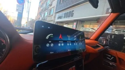 우리 동네는 고수가 작업한다 금주 금연 아침 운동 1인 시공 캡틴홍 벤츠 G 바겐 G63AMG 모니터 교체 퀵 주문 당일 설치 카플레이 안드로이드오토 올인원 카인원프로맥스 설치