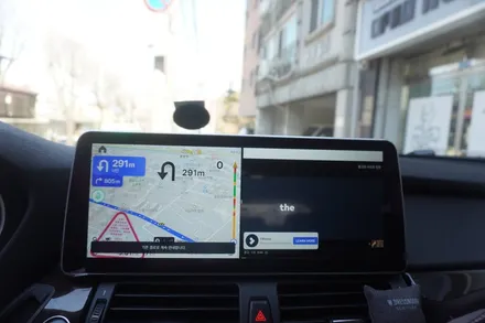 [예약제1인시공 캡틴홍] BMW X6 E바디 내비게이션 후방카메라 12.3인치 안드로이드모니터 신형 스마트키 레트로핏 튜닝 교체 작업