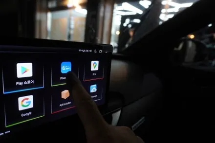 아우디 해외 직구 모니터 설치 고수가 시공하는 아우디 A6 후기형 MIB 15인치 모니터 안드로이드 올인원 1인 시공