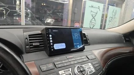 인피니티 M35 9인치 모니터 교체 후방카메라 블루투스 설치