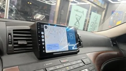 인피니티 M35 9인치 모니터 교체 후방카메라 블루투스 설치
