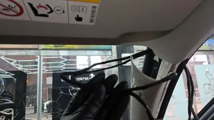 자동차 인스톨 20년 이상 노력은 매일 쌓아 가는 거다 1인 시공 캡틴홍 2014 벤츠 GLK 순정 모니터 이용 노터치 카플레이 안드로이드오토 아이나비 블랙박스 하이패스 설치