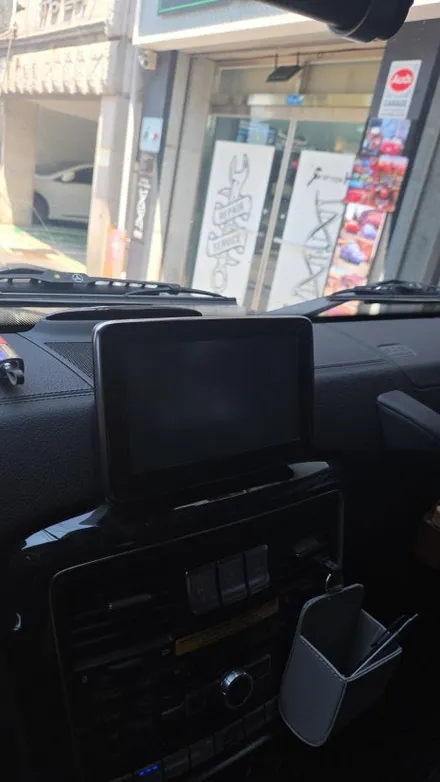 벤츠 G 바겐 10.25인치 모니터 교체 무선 카플레이 안드로이드오토 카인원Q