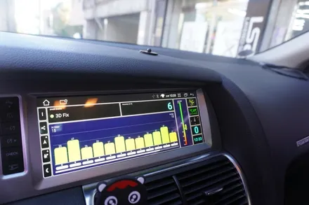 아우디 Q7 2GMMI 옵션 차량 해외직구 안드로이드올인원 모니터 내비게이션 문제 없이 깔끔하게 시공 하는곳by예약제1인시공 캡틴홍