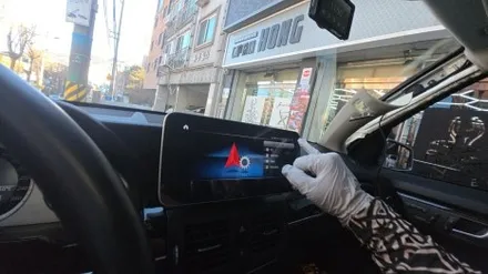 벤츠 코리아 AS 지정점 벤츠 GLK 모니터 블랙아웃 고장 해외 직구 모니터 카플레이 안드로이드오토 올인원 교체 우리 동네는 고수가 작업한다 1인 시공 캡틴홍