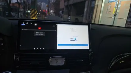 인피니티 Q70 M37 12.3인치 모니터 설치 카인원프로맥스 전문 대리점 캡틴홍