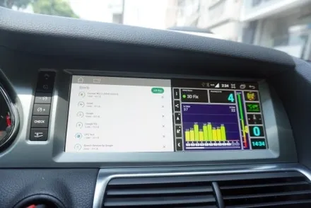 미국 직수 아우디 Q7 내비게이션 매립형 10.25인치 안드로이드모니터 올인원 트렁크 손잡이 일체형 후방카메라 연결 시공