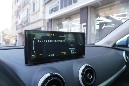 美~쳤네 해외직구 모니터 설치를 이렇게 잘한다고! 아름답다 아름다워 아름다울 美 작업 아우디 A3 세단 모니터교체 후방카메라by예약제1인시공 캡틴홍