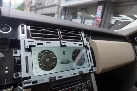 랜드로버 레인지로버 보그 알리익스프레스 쇼핑몰 구입 가능한 메리 웨이 고사양 모니터 카플레이 안드로이드 오토 올인원 제품 설치