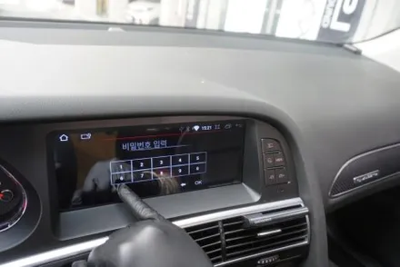 아우디 A6 C6 3GMMI 모니터 교체 설치 고수 예약제 1인 시공 캡틴홍 해외 직구 순정 스타일 매립형 8.8인치 모니터 교체 설치