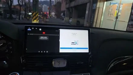인피니티 Q70 M37 12.3인치 모니터 설치 카인원프로맥스 전문 대리점 캡틴홍