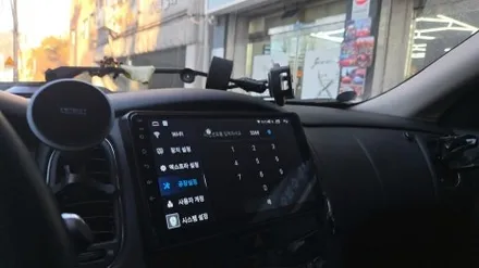 우리 동네는 고수가 작업한다 1인 시공 캡틴홍 인피니티 QX50 9인치 모니터 교체 카플레이 안드로이드오토 올인원 설치