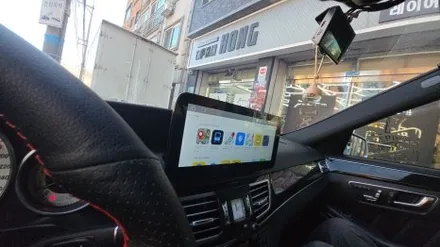 우리 동네는 고수가 작업한다 1인 시공 캡틴홍 벤츠 E 클래스 W212 AUX 코딩 순정 GPS 안테나 연결 모니터 교체 안드로이드 올인원 설치