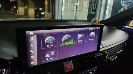 2019 A5 스포트백 안드로이드 내비게이션시스템 아이나비 카인원 프로맥스 12.5인치 해외 직구 모니터 설치 고수 1인 시공