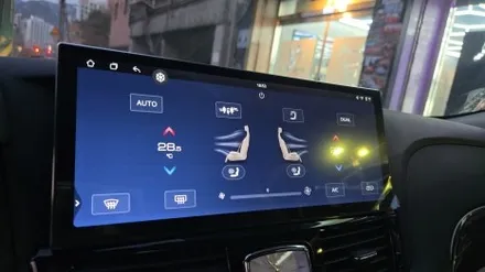 인피니티 Q70 M37 12.3인치 모니터 설치 카인원프로맥스 전문 대리점 캡틴홍