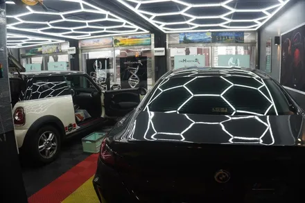 [예약제1인시공 캡틴홍] BMW 미니 쿠퍼 순정 모니터 비주얼부스터 옵션 차량에 애플 카플레이 안드로이드오토 후방카메라 2채널 블랙박스 Q100V 시공