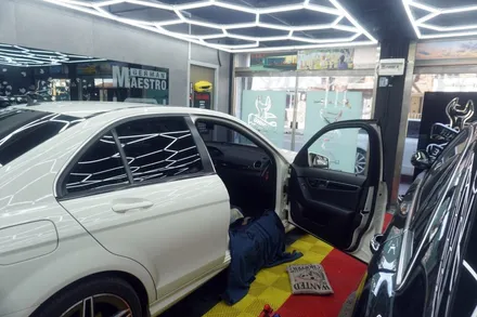 [예약제1인시공 캡틴홍] 벤츠 C클래스 W204 후기형 8.8인치 안드로이드모니터 내비게이션 후방카메라 은평구 시공 세팅 설명 맛집 소개
