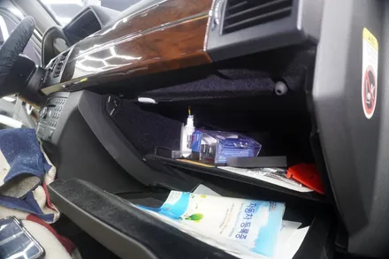 [벤츠지니내비게이션AS서비스센터 캡틴홍] 벤츠 GLK 전기형 순정 오디오 화면 떨림 증상 모니터 탈거후 해외직구 안드로이드내비게이션 올인원 후방카메라 연결 시공