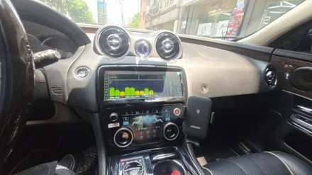 재규어 XJ 모니터 디지털 공조 교체 퀵 주문 당일 설치 카인원프로맥스