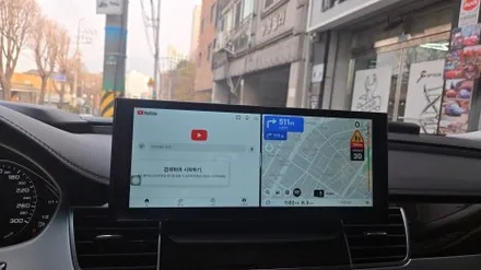 아우디 A8 D4 12.3인치 모니터 카인원프로맥스 전문 대리점 캡틴홍