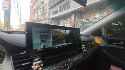 아우디 A8 D4 12.3인치 모니터 카인원프로맥스 전문 대리점 캡틴홍