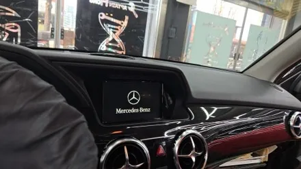 자동차 인스톨 20년 이상 노력은 매일 쌓아 가는 거다 1인 시공 캡틴홍 2014 벤츠 GLK 순정 모니터 이용 노터치 카플레이 안드로이드오토 아이나비 블랙박스 하이패스 설치