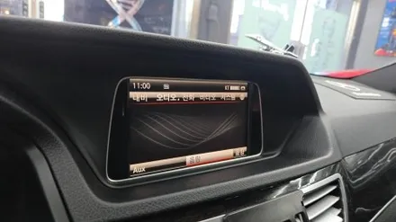 우리 동네는 고수가 작업한다 1인 시공 캡틴홍 벤츠 E 클래스 W212 AUX 코딩 순정 GPS 안테나 연결 모니터 교체 안드로이드 올인원 설치